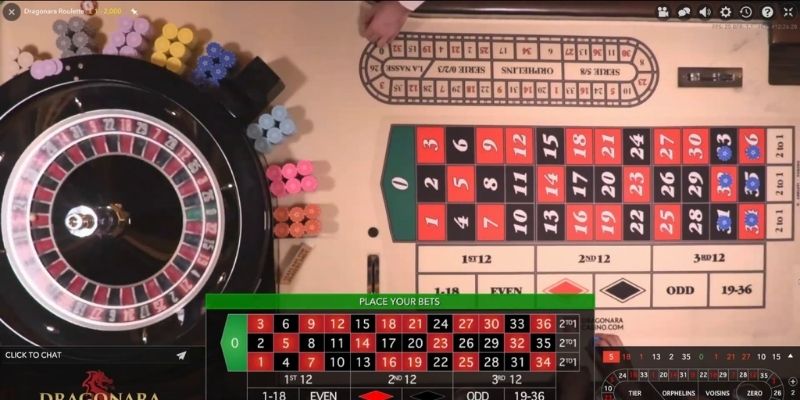 Hướng dẫn cách chơi Dragonara Roulette tại 8XBET hiệu quả